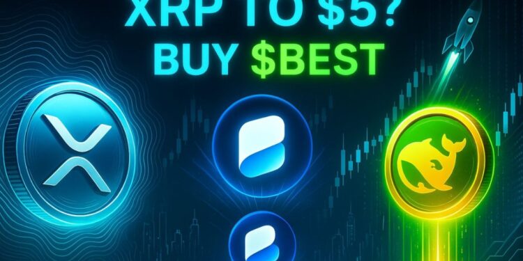 DeepSeek AI Predicts $5 Target for XRP in 2025 – Here’s Why $BEST Could Be the Real Winner