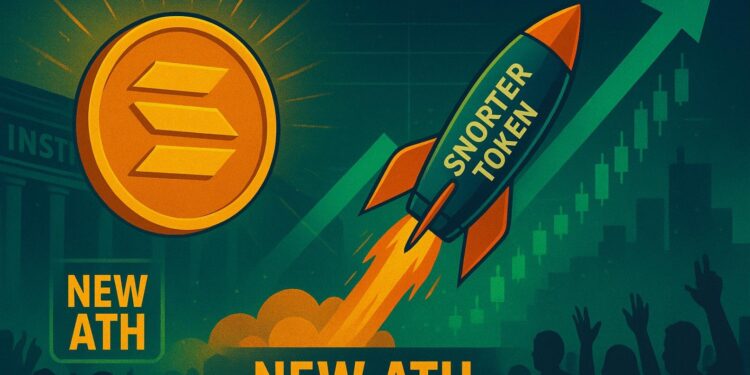 Institutional Adoption Driving Solana to a New ATH, as Snorter Token Soars