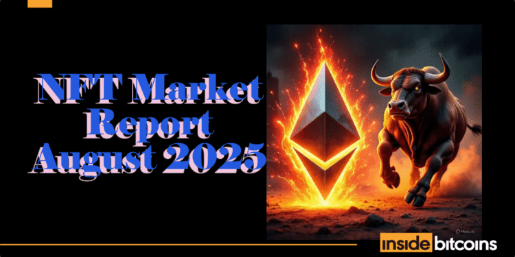 NFT Sales Surge In August, Up 2.78% From July 2025