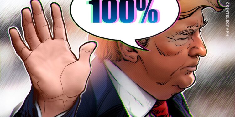 Trump Announces 100% Tariffs on China, Bitcoin Melts Below $110,000