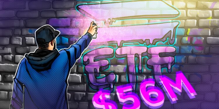 Bitwise Solana Staking ETF Sees $55M Trading Volume on Debut