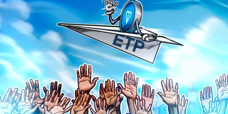 CoinShares Launches Toncoin ETP With Staking Support