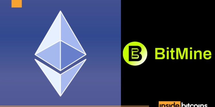 BitMine Buys The Dip Again, Has Added $1.48B ETH Since Crash