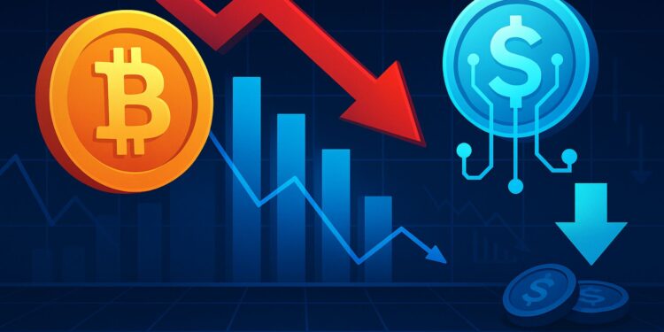 Bitcoin Spot Liquidity Shrinks: Stablecoin NetFlows Turn Negative Despite ETF Inflows