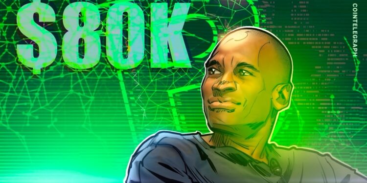Did Bitcoin bottom? Arthur Hayes Thinks $80,000 Will Hold