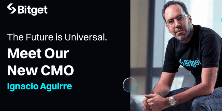 Bitget Appoints Ignacio Aguirre Franco as Chief Marketing Officer to Drive Global Growth and UEX Evolution
