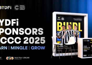 BYDFi Joins CCCC Lisbon 2025 as Sponsor, Empowering Creators and Web3 Education