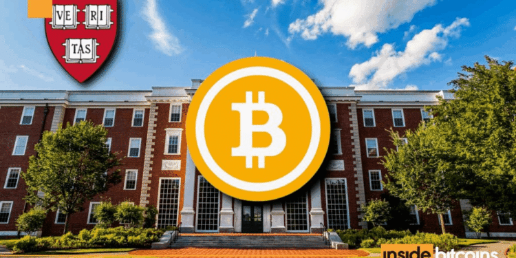 Harvard Boosts BlackRock Bitcoin ETF Holding 3.6x To $443M