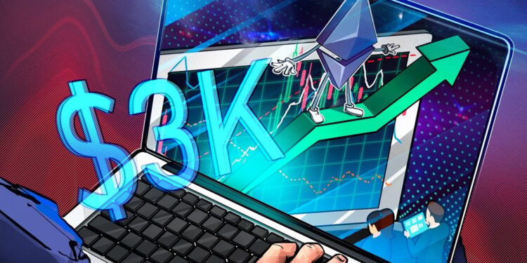 ETH Hits $3K But It’s Too Early To Call A Reversal