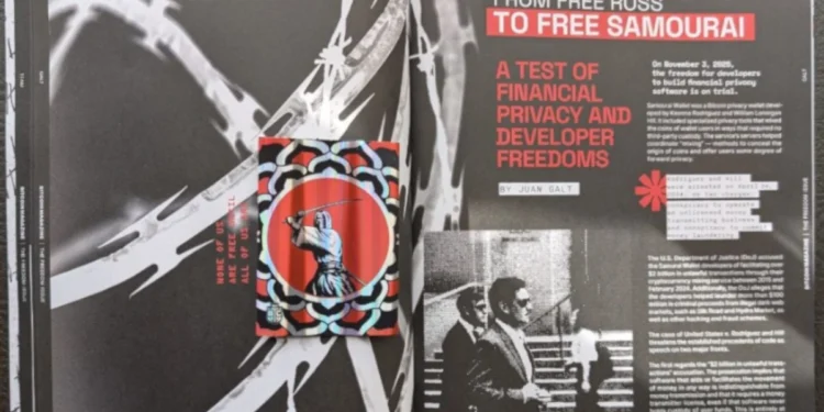 A Test Of Financial Privacy And Developer Freedoms