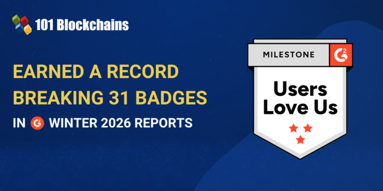 101 Blockchains Recognized in G2 Winter 2026 Reports
