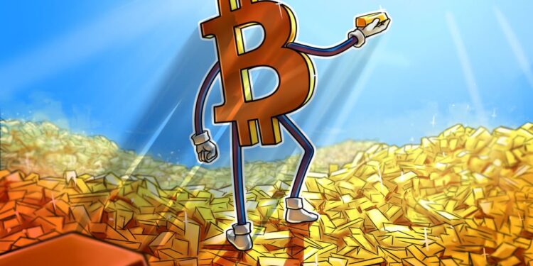 Bitcoin-Gold Correlation Signals 50% or More BTC Price Gains by March