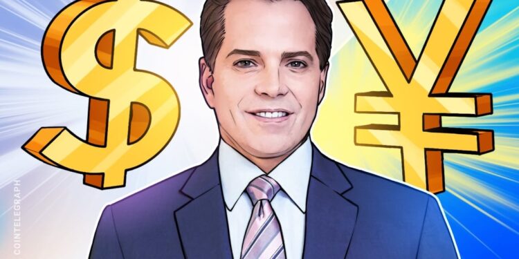Stablecoin Yield Prohibition Gives Digital Yuan Leg Up Over USD: Scaramucci