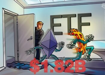 Bitcoin And Ether ETFs Post $1.82B Outflows Across Trading Week