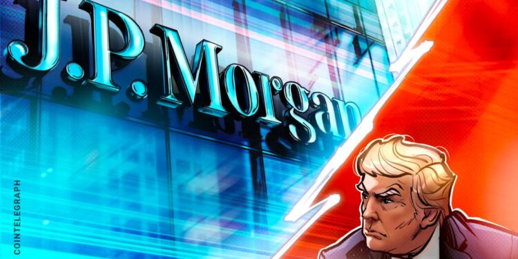 JPMorgan Admits to Debanking Trump After Capitol Riot