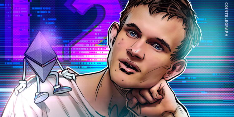 Vitalik Buterin Says Ethereum Scaling Should Move From L2s