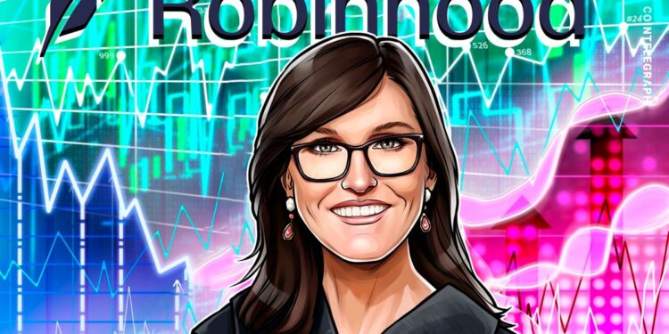 ARK Invest Snaps Up $33M in Robinhood Shares Amid Bitcoin Dip