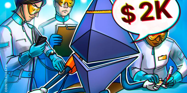 Ethereum Data Backs the ETH Price Recovery