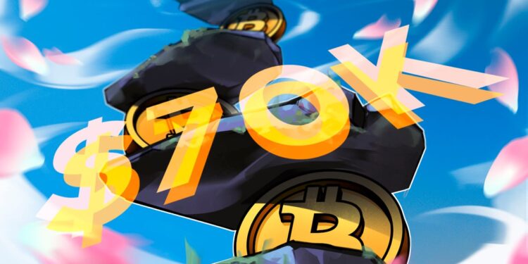 BTC Stuck Below $70K, Japan Inflation Below 2%: Month In Charts