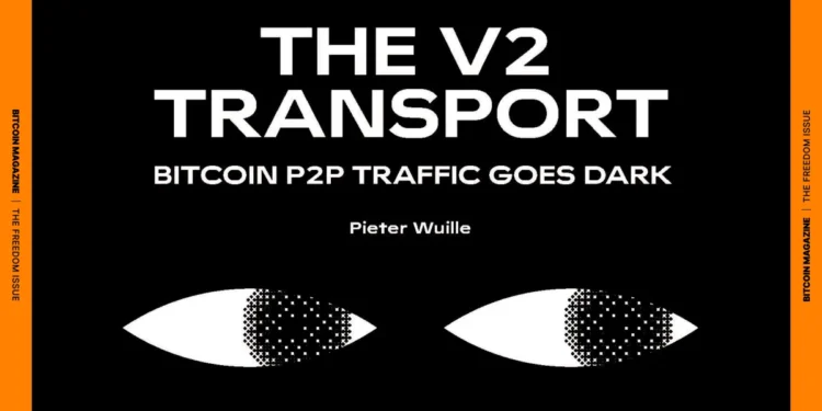 Bitcoin P2P Traffic Goes Dark