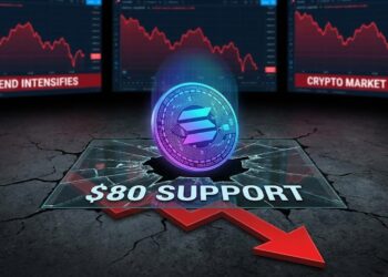 Solana (SOL) Loses $80 Floor, Downtrend Signals Intensify Rapidly Across Broader Crypto Space