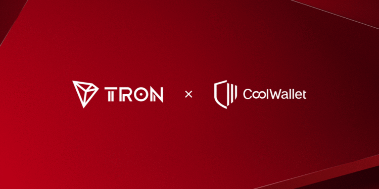TRON Network Integrated by CoolWallet to Deliver Lower-Cost, High-Speed Transactions With Full Self-Custody