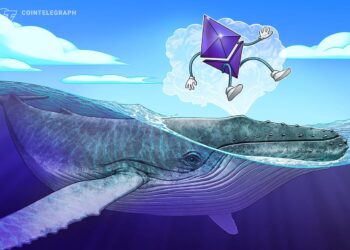 Ethereum OG Whale Rebuilds $19.5M ETH Stack Amid ETF Bleed