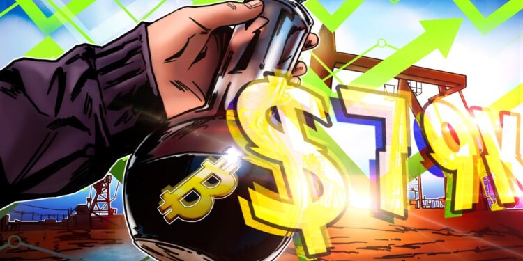 Bitcoin May Follow Oil With A Rally To $79K