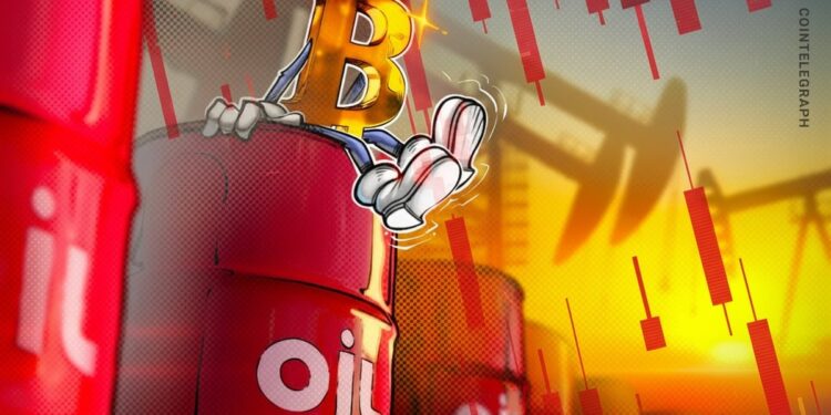 Record-high Oil Prices May Precede Bitcoin Price Crashes