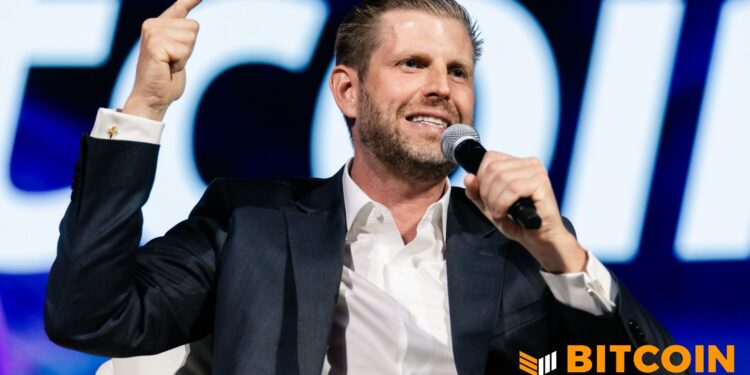 American Bitcoin Adds BTC As Eric Trump Blasts Big Banks’ Crypto Lobbying