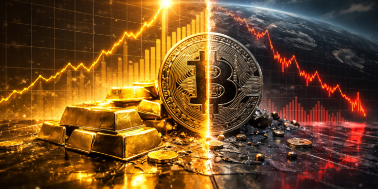 Bitcoin Has Entered A Rare Zone Against Gold, Fidelity Says