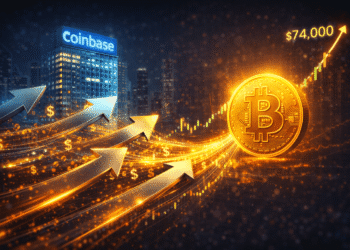 Bitcoin Surge To $74,000 Fueled By US Institutions, Coinbase Premium Signals
