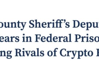 Former LA Deputy Sentenced to 5 Years in ‘Crypto Godfather’ Extortion Case