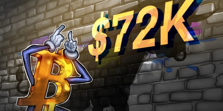 Bitcoin Spot Demand Rises As $72K May Define Next Move