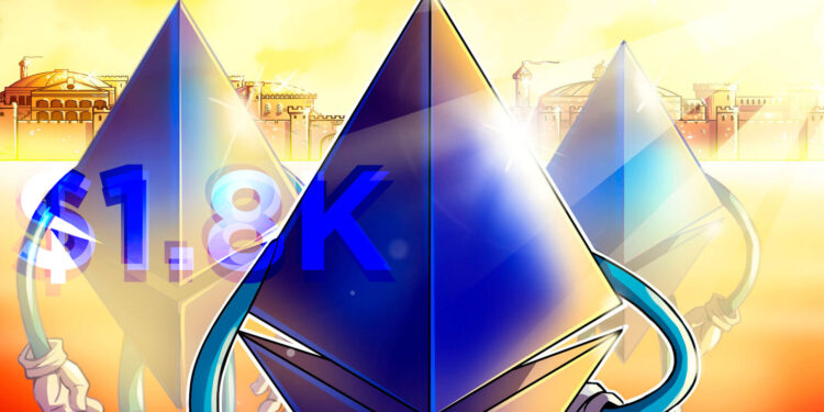 Here’s Why Ethereum Price Remains Bullish Above $1,800.