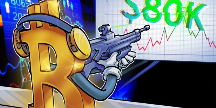 Three Signs That $80K Is the Next Target for Bitcoin Bulls