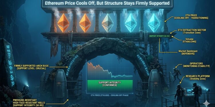 Ethereum Price Cools Off, But Structure Stays Firmly Supported
