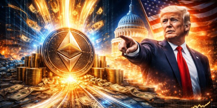 Ethereum Absorbs $1B In An Hour As Trump Signals Escalation