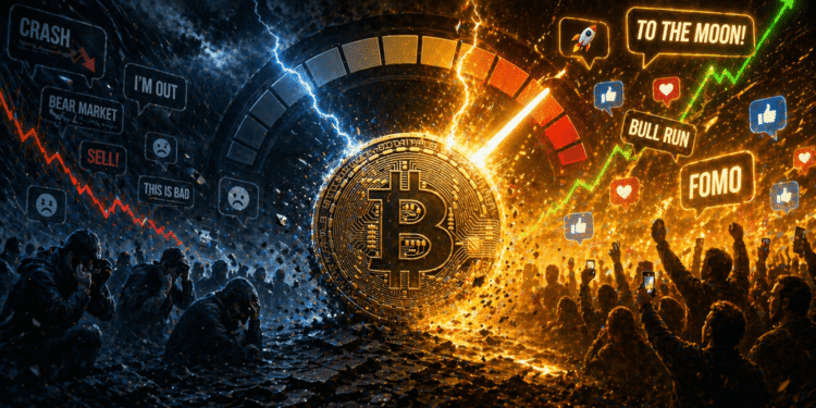 Bitcoin Sentiment Warning: Social Media FOMO Spikes Again