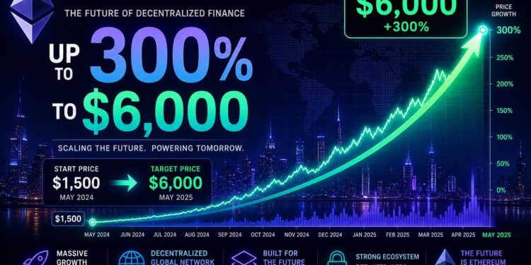 Does The Ethereum 300% Boost In Capacity Mean Price Can Rise 3x To $6,000?