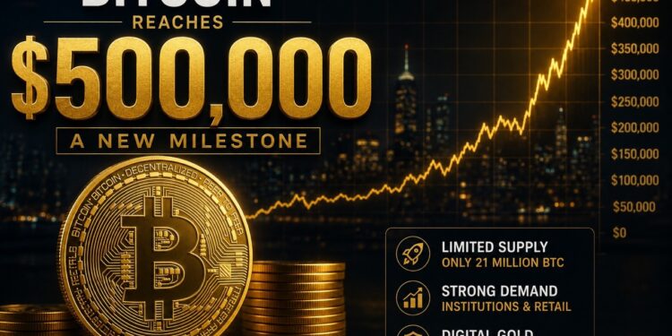 Analyst Says Roadmap For Bitcoin To Reach $500,000 Is Complete, Here’s Why