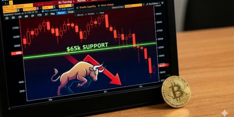 Bitcoin Price Weakness Persists, Traders Brace For Possible $75K Test