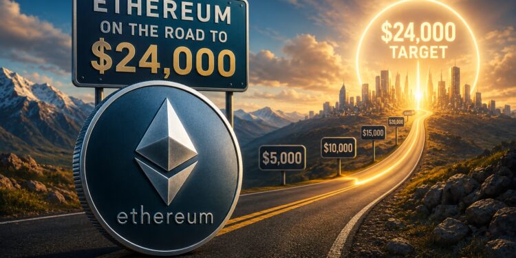Ethereum Analyst Sets $24,000 Full Parabolic Target, Here’s The Roadmap