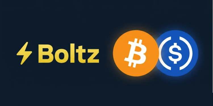 Boltz Launches Non-Custodial USDC Swaps, Bridging Bitcoin Directly To Circle’s Regulated Dollar