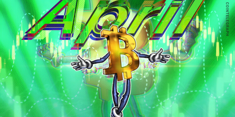 Bitcoin Posts Strongest Monthly Gain In 12 months In April