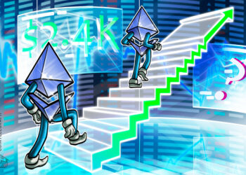 Ethereum Whales Accumulate Aggressively as ETH Price Rises to $2.4K