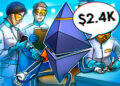 ETH Stuck Below $2.4K Despite Wider Crypto Market Recovery