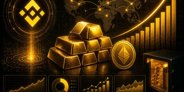 Binance Tokenized Gold Reserves Grew 344% In 15 Months – Crypto Investors Are Quietly Moving Into Gold