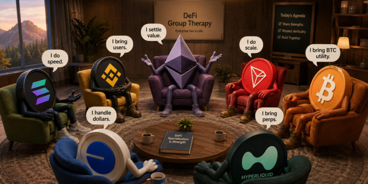 Ethereum loses 10% of its DeFi market share as rival chains close in
