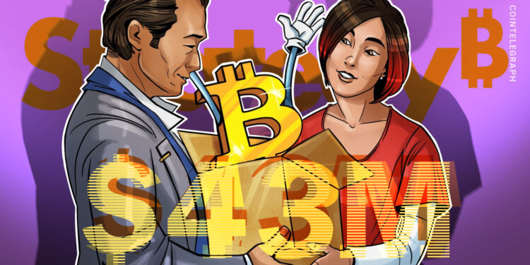Strategy Resumes Bitcoin Acquisitions with $43M BTC Buy